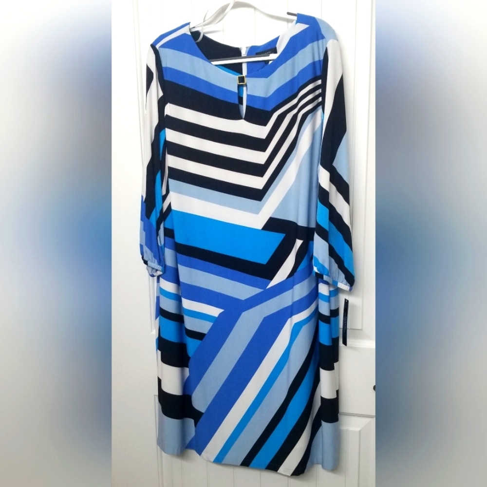 NWT Tahari/Arthur S. Levine Dresses (Size 22W) Shift Dress, Lined